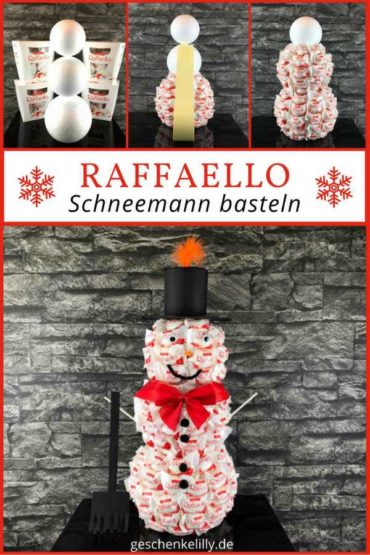 Raffaello Schneemann basteln